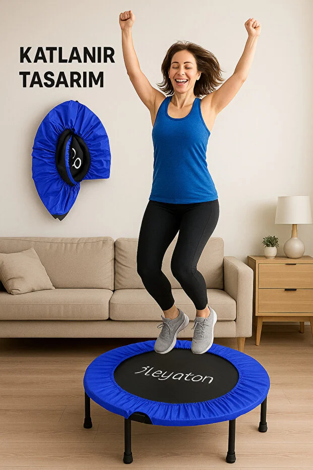Trambolin Katlanabilir Kuruluma Hazır Trambolin 102 Cm (40 Inç )